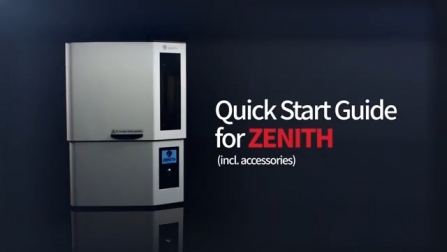 DENTIS Dental 3D Printer, Quick Start Guide for ZENITH 관련사진